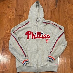Philadelphia Phillies Gray Hoodie Large